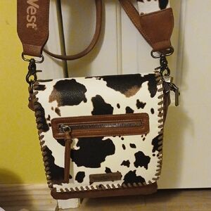 Montana West cow print set